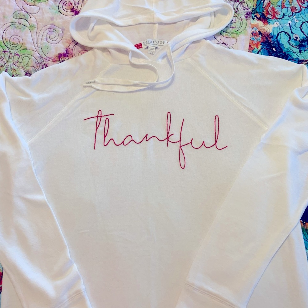 PJ Salvage Thankful Sweatshirt